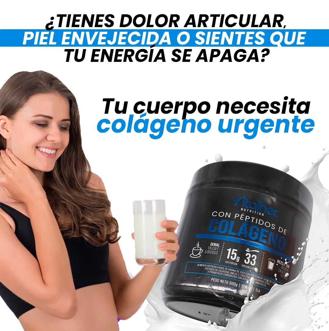 Péptidos de Colágeno x500 grs