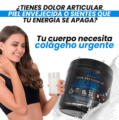 Péptidos de Colágeno x500 grs