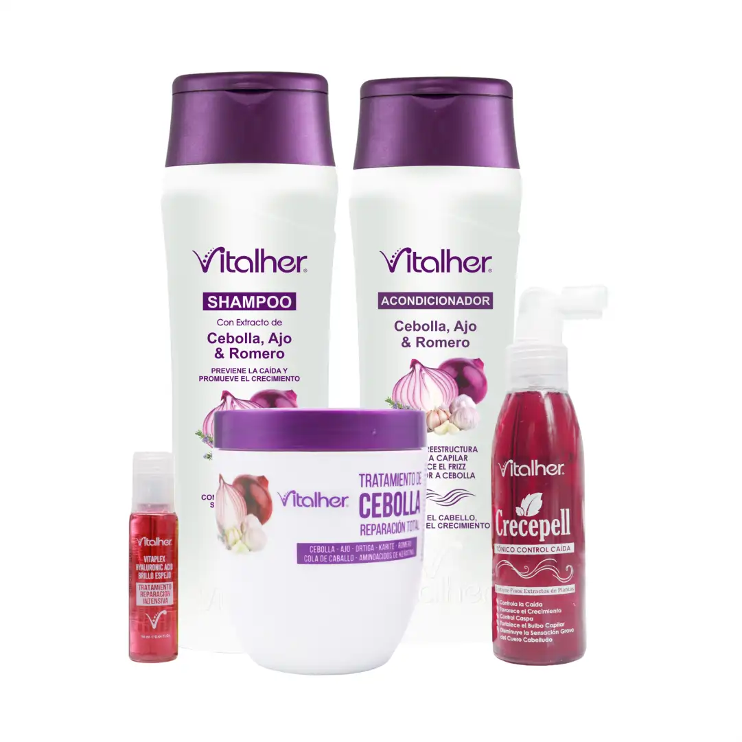 Kit Anticaída de Cebolla 650 mL + Ampolleta