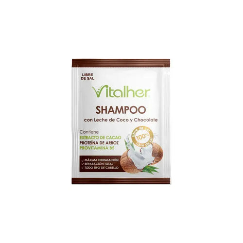 Sachet Shampoo Coco & Chocolate Vitalher