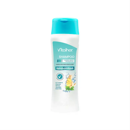 Shampoo control grasa y resequedad