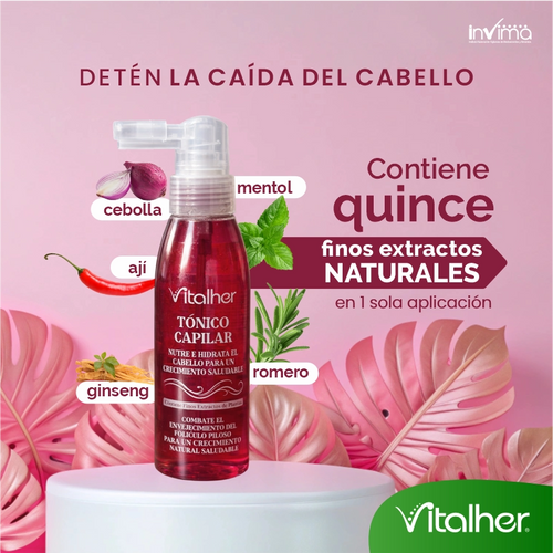 Tónico Anticaída 15 activos en 1 Crecepell